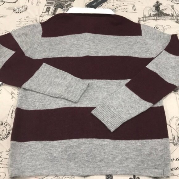 Slate & Stone Rugby Stripe Polo Sweater - Picture 4 of 6